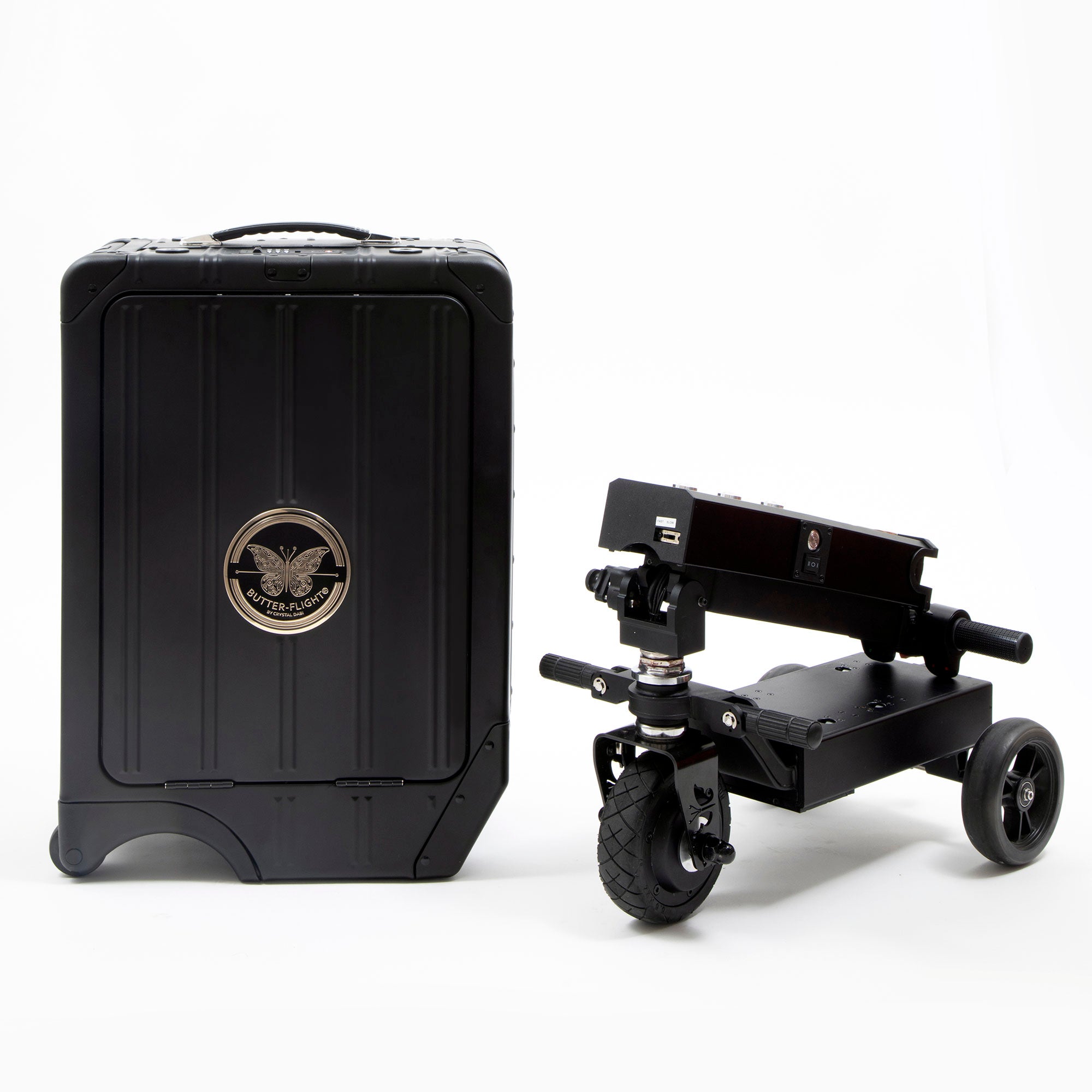 Carry-On E-Luggage Scooter Black
