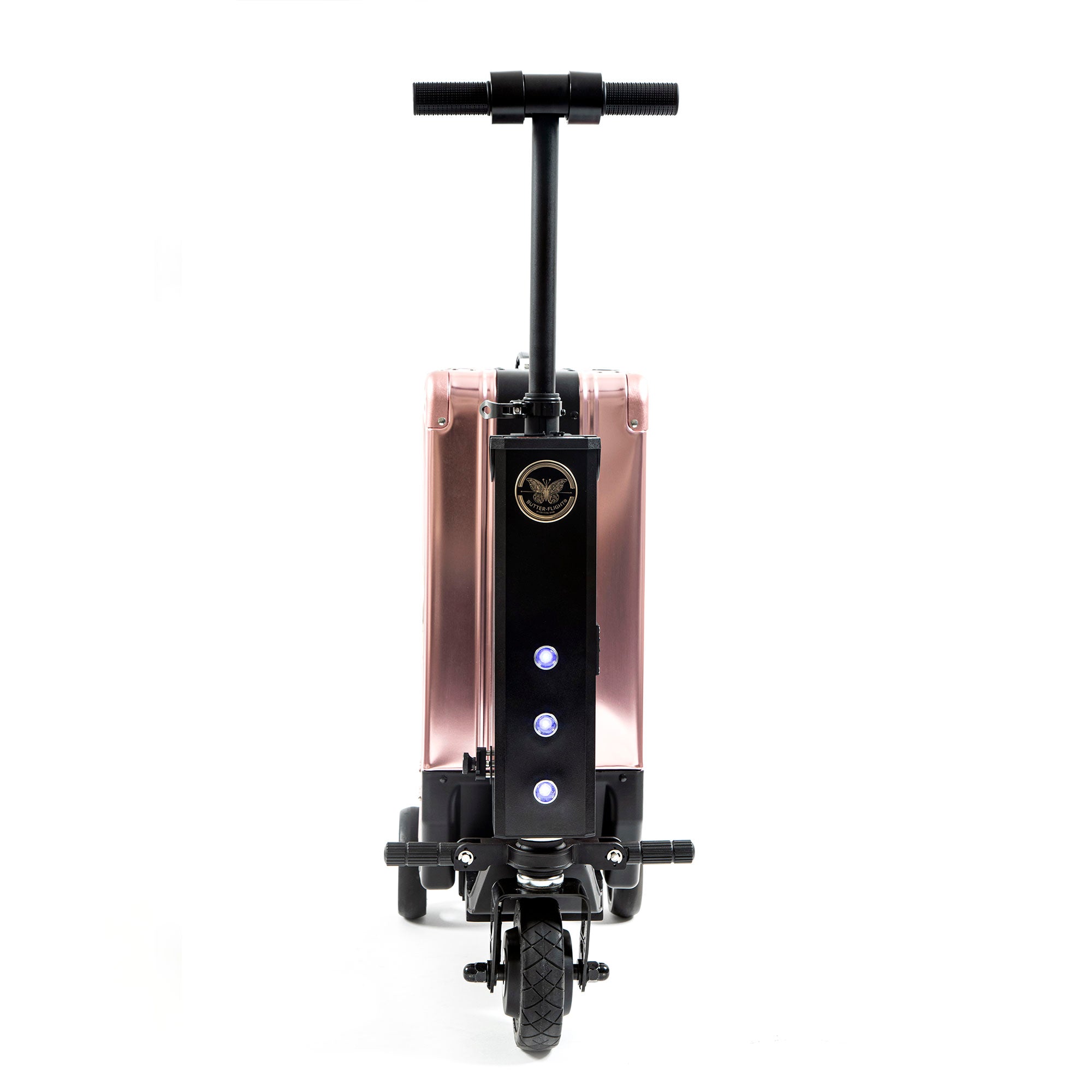 Carry-On E-Luggage Scooter Pink