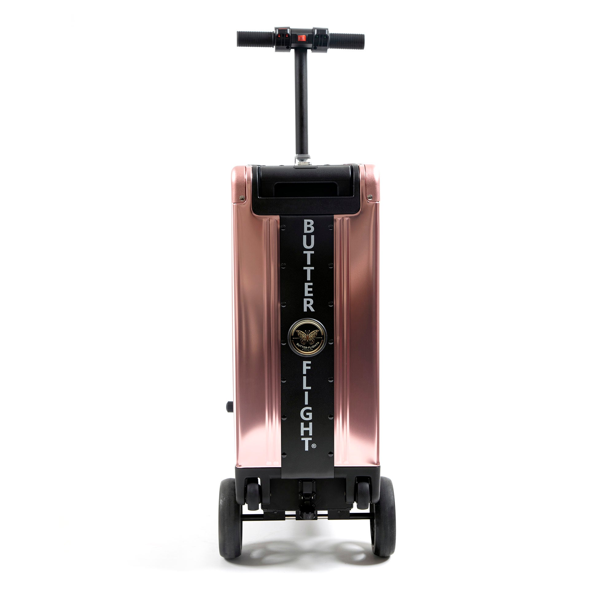 Carry-On E-Luggage Scooter Pink