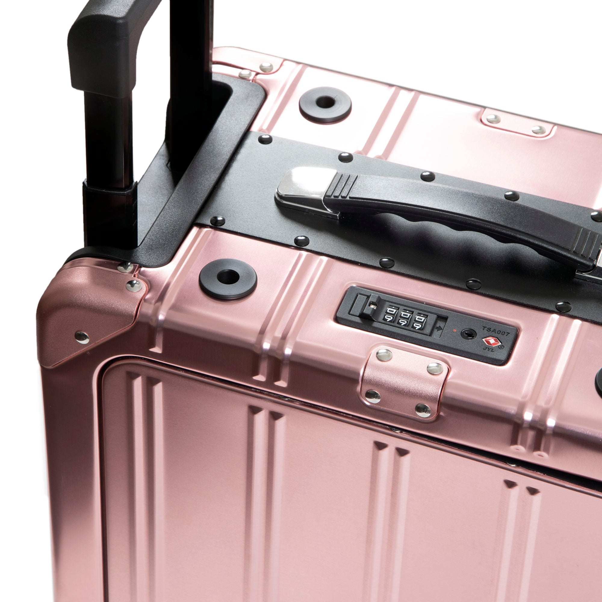 Carry-On E-Luggage Scooter Pink