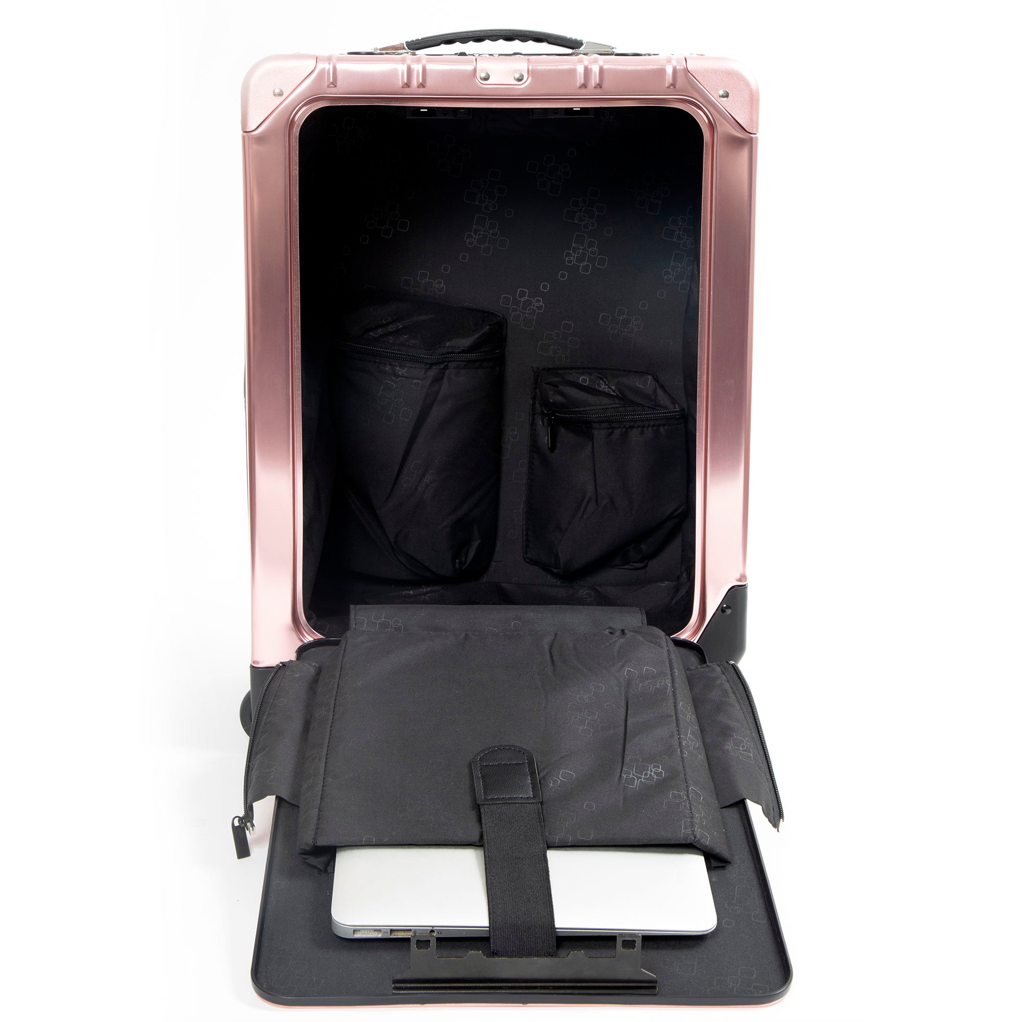 Carry-On E-Luggage Scooter Pink