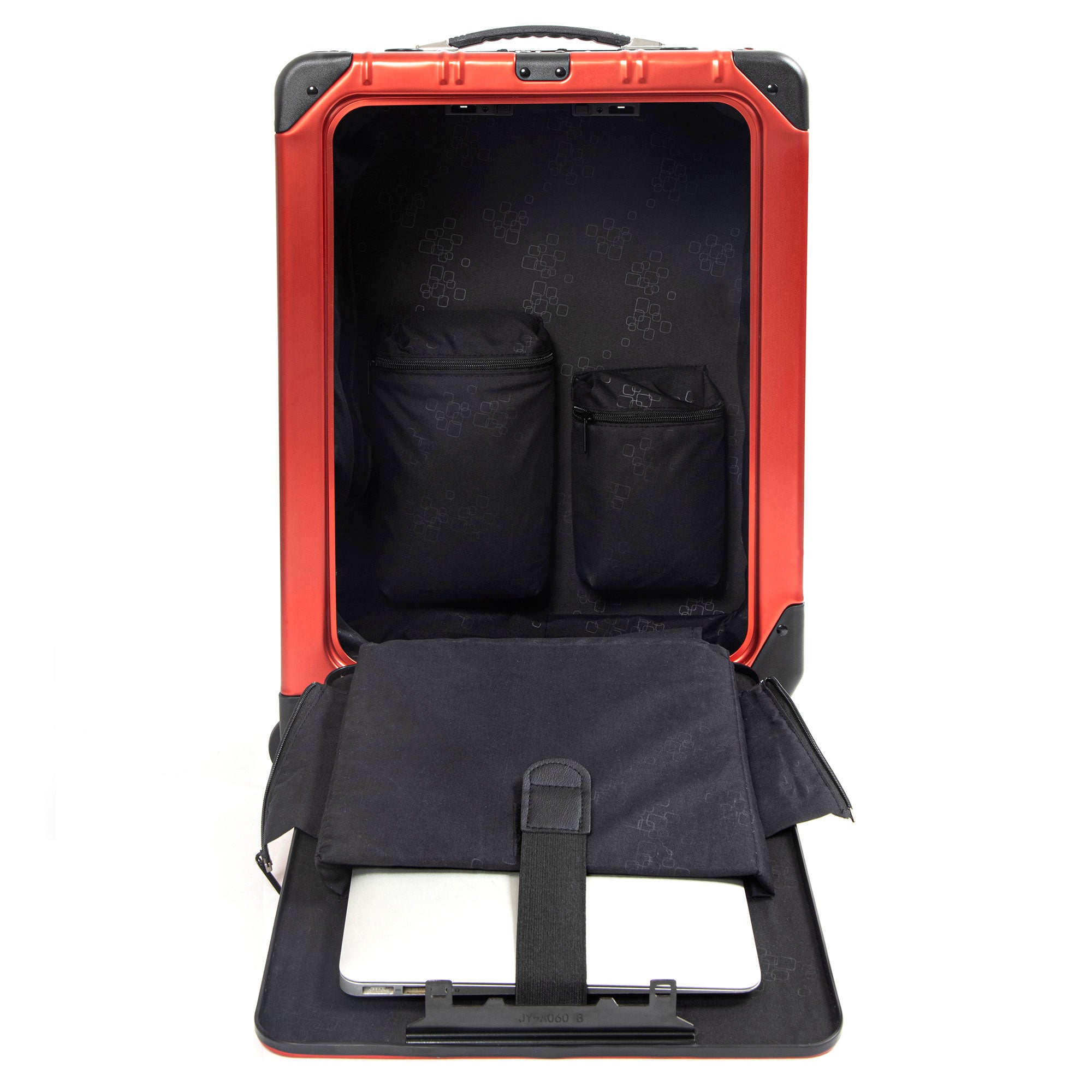 Carry-On E-Luggage Scooter Red