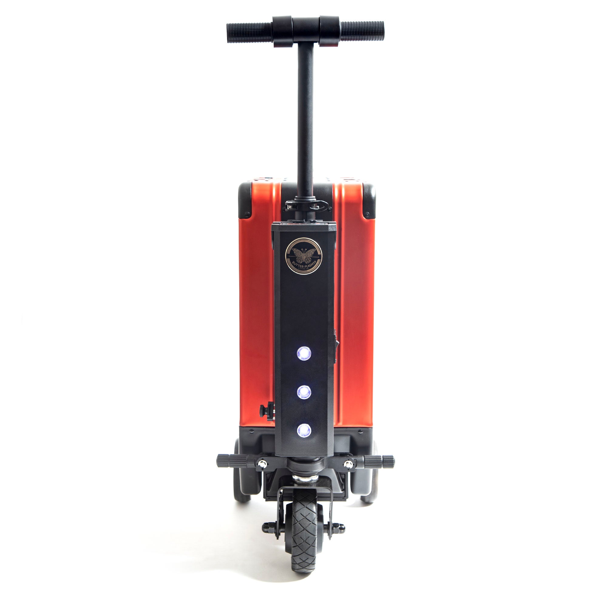 Carry-On E-Luggage Scooter Red