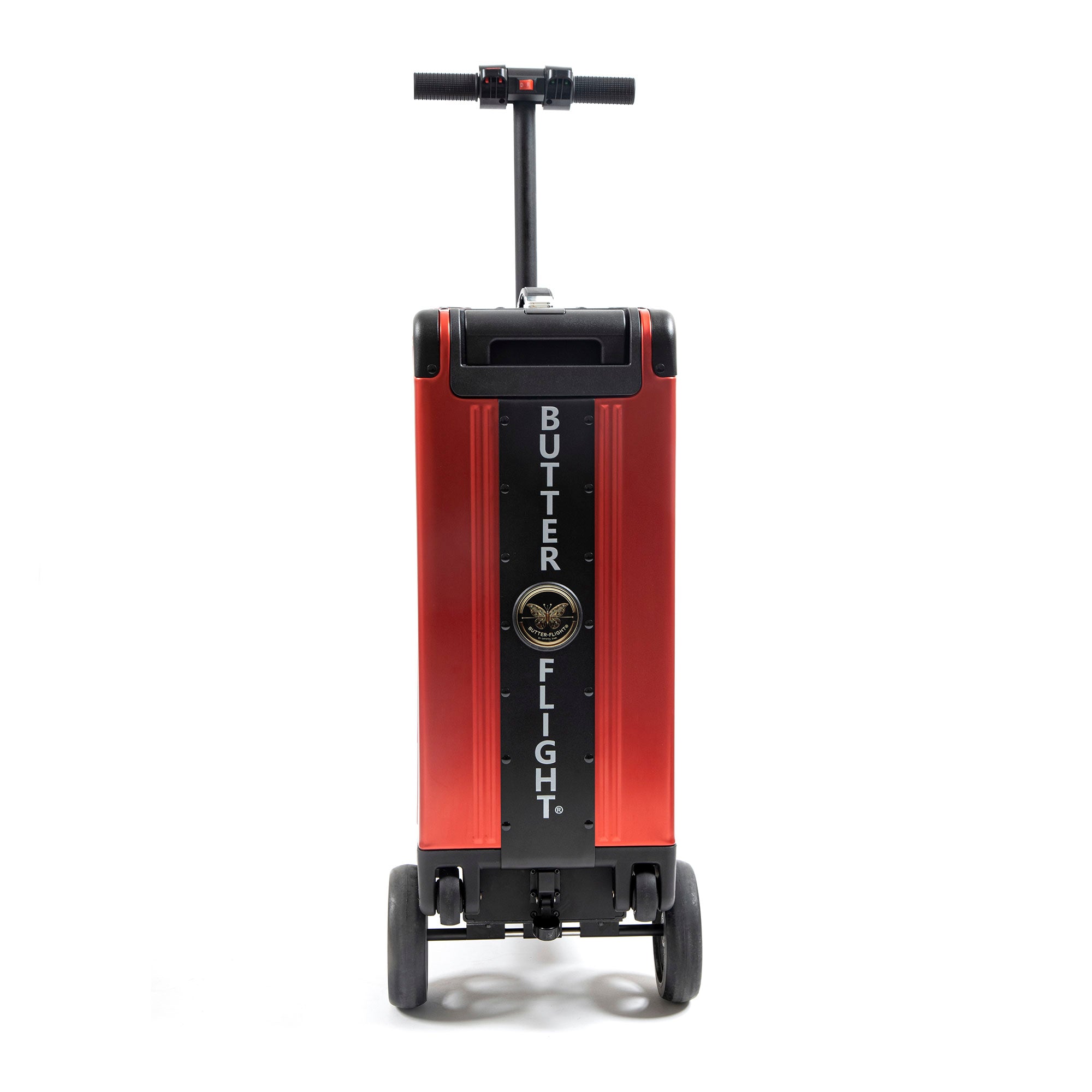 Carry-On E-Luggage Scooter Red