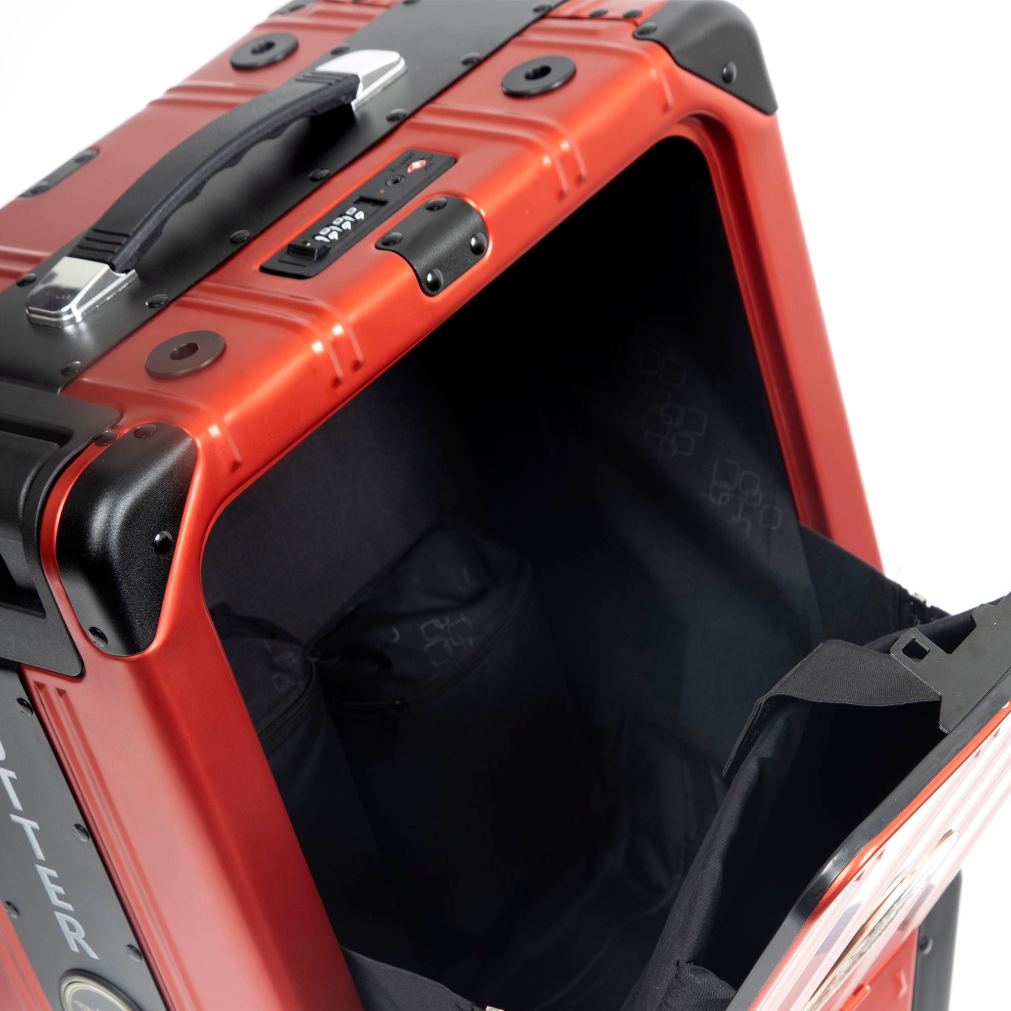 Carry-On E-Luggage Scooter Red