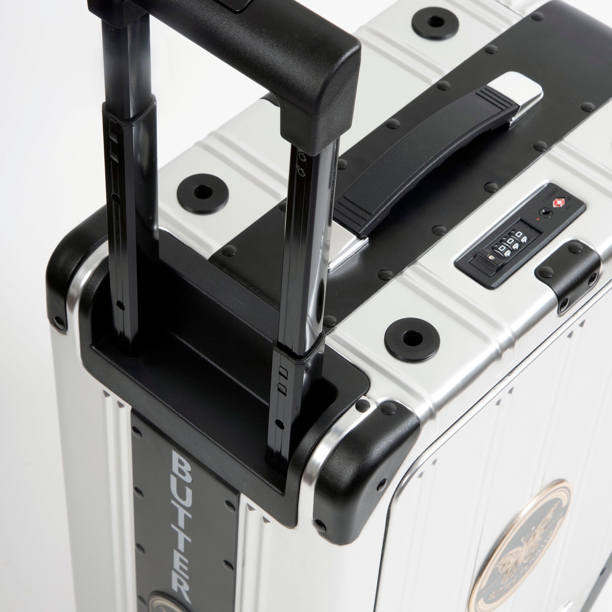 Carry-On E-Luggage Scooter Silver