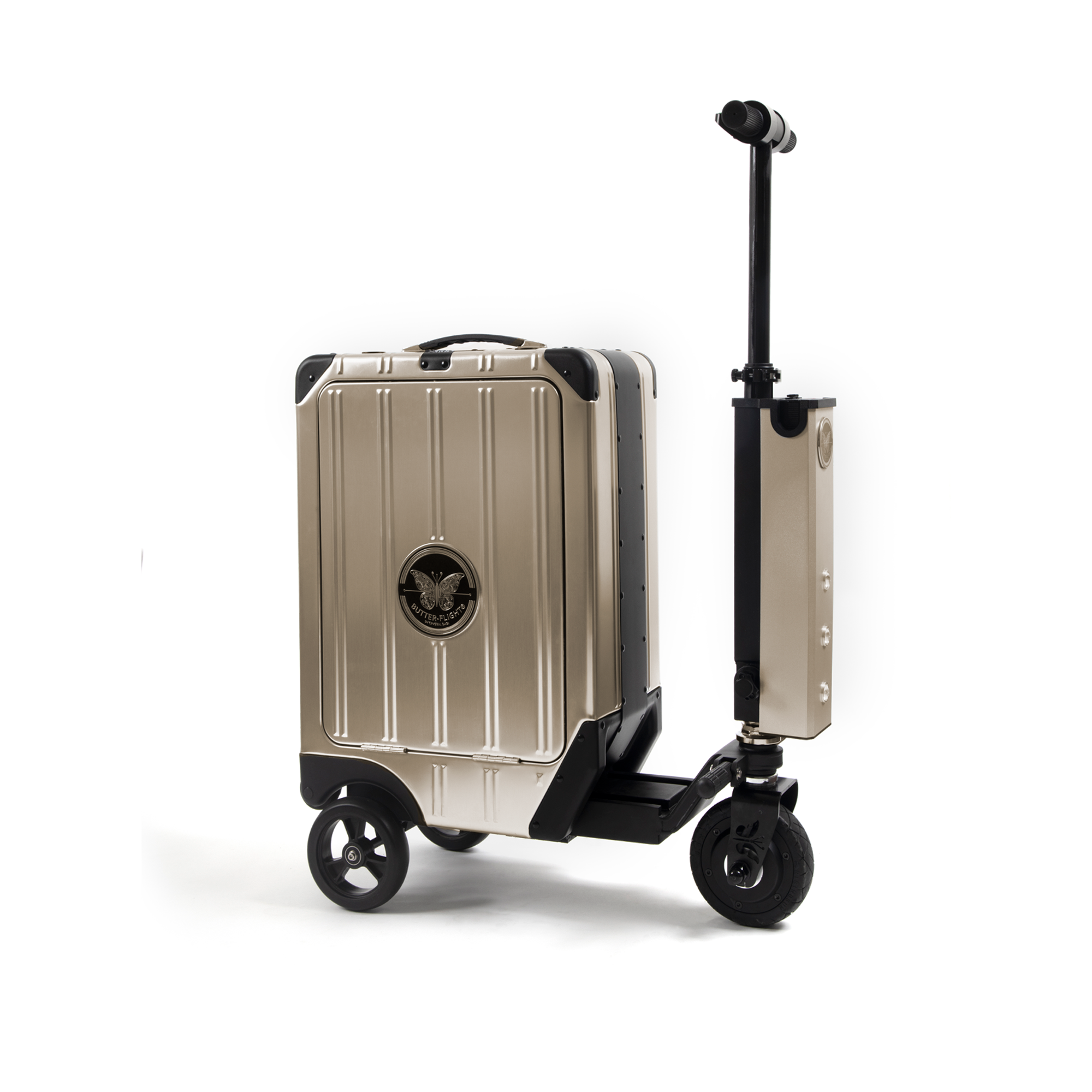 Carry-On E-Luggage Scooter Titanium