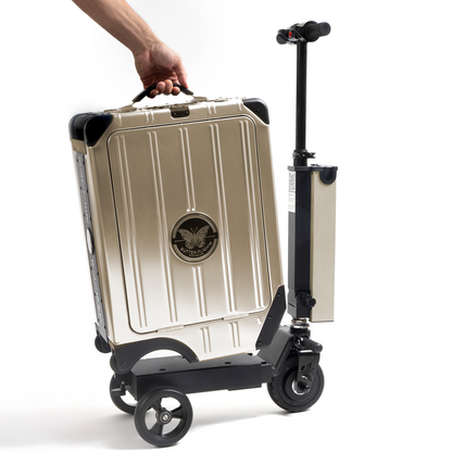 Carry-On E-Luggage Scooter Titanium